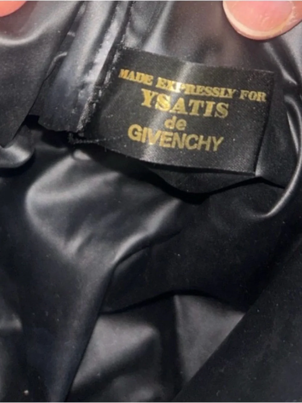 Givenchy Black Monogram Zip Makeup Bag/Cosmetic Case with Pink Zipper. EUC